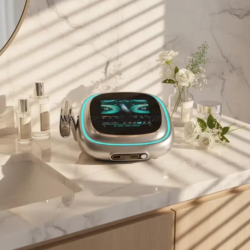 WMWMNU Mini Handheld Meso Microcurrent Face Lifting Massager Portable Care Device For Home Use