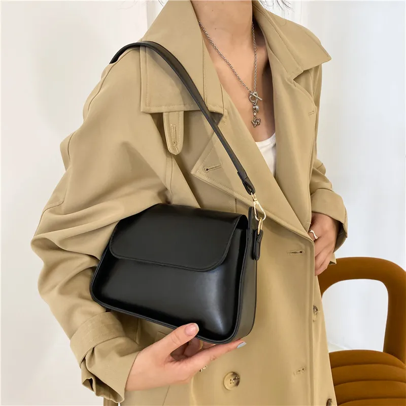 

Luxury Crossbody Bags For Women PU Leather black shoulder bag Satchels beige Clutch Small Handbag Purse For Female Totes