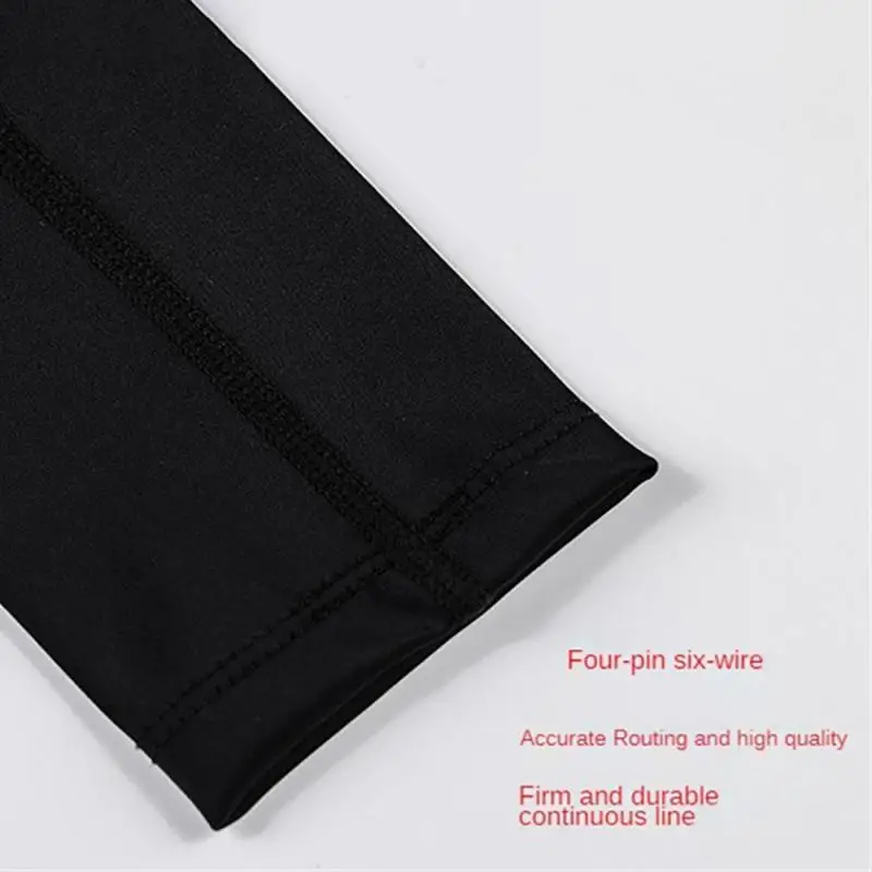 1 PC Compression Knee Pads Long Leg Sleeves Brace Knee Support Protection for Basketball, Football, Volleyball, Running, Cycling