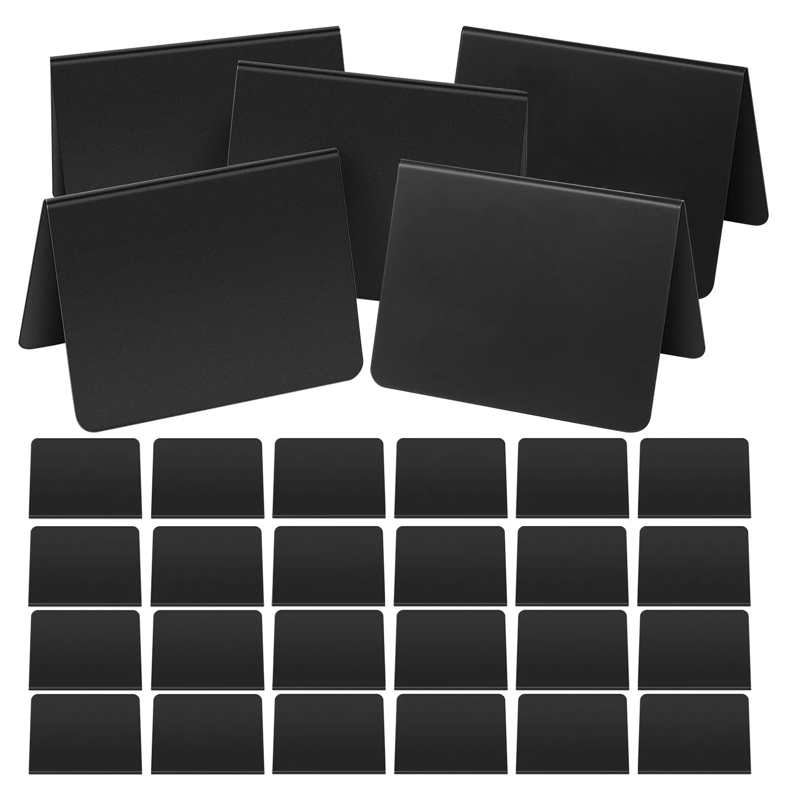 30-piezas-de-pizarras-negras-de-doble-cara-mini-pizarras-de-mesa-de-393x295-pulgadas-forma-de-v-estables-para-mostrar-menus-para-pequenos-negocios