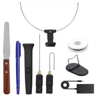 P9FB 18W 3 in 1 Electric Styrofoam Cutter Cutting Machine Styrofoam Cutting Pen Portable Foam Cutting Hot Heating Wire Tool