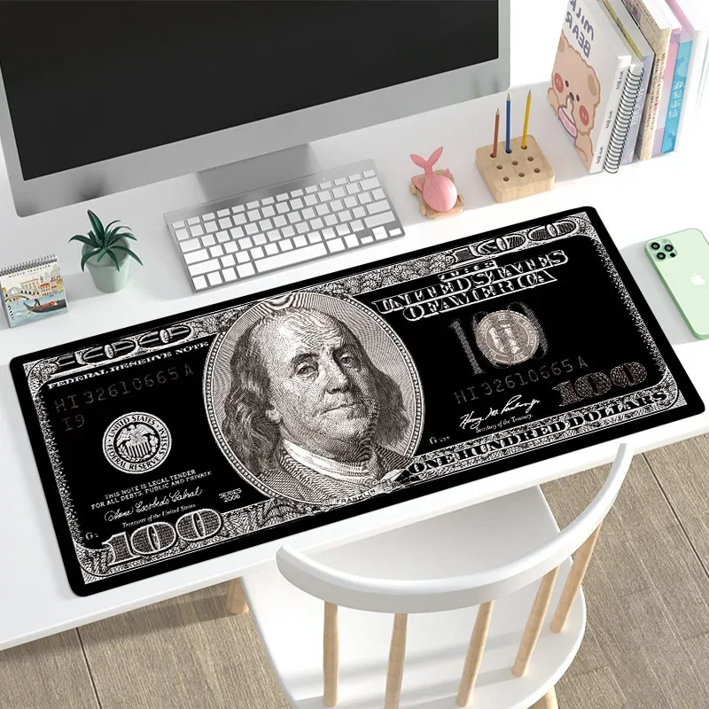 

Dollar Printing Mousepad E-Sports keyboard Pad Game Professional Premium Desk Mat Pc Anti Slip Table Pads Play Mats