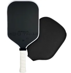 BEN JOHNS PERSEUS MOD TA-15 T700 Carbon Fiber Pickleball Paddle Friction Surface 16mm Polymer Core Enhanced Power&Spin&Control