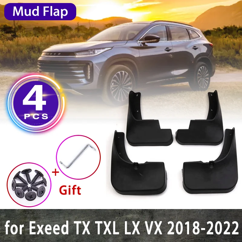 

Брызговики для Chery Exeed TX TXL 2022 2021 VX LX 2020 2019 2018