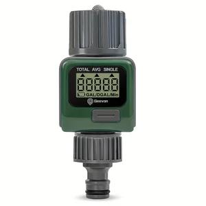 Geevon Wasserströmungsmesser mit Messingeinlass, Wassermesserschlauch, hoher Präzision, Gartenpackung, Wassertank, Metalldraht 12 Hauptverkaufsmesserflussflüssigkeit - №5