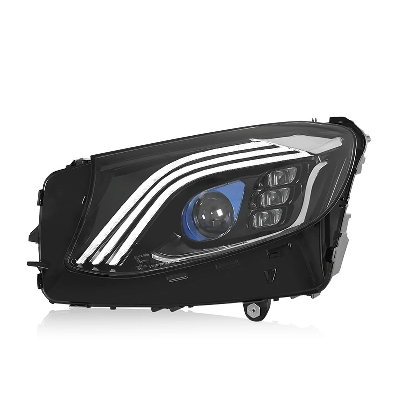 Car Front Head Light Assembly For Mercedes GLC X253 2016~2019, LED DRL, Dynamic Sequential Turn Signa Lens Headlight