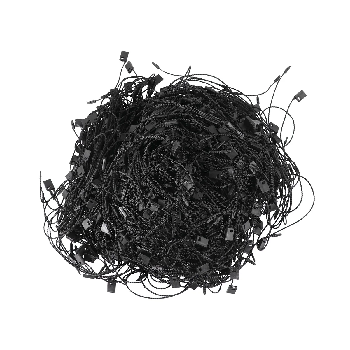 

1000pcs Clothing Tag Rope Lightweight Plastic Locker Hemp Thread Hanging Strip For Price Tags Label String Tie Tag Line