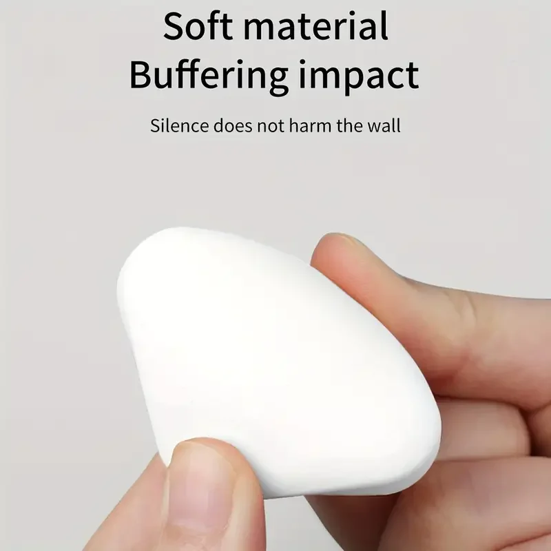 Door Stopper Silicone Handle Bumpers Self Adhesive Mute Anti-Shock Protection Porte Pad Home Improvement Wall Protector Pad Door
