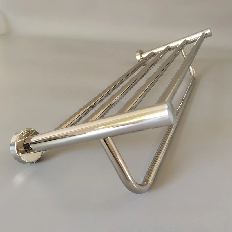 Stainless steel towel rack hotel dormitory multi-functional rack