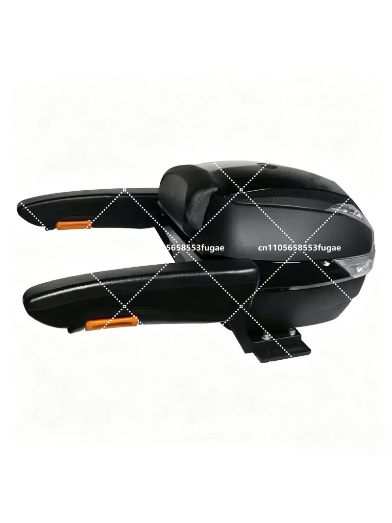 Universal Motorcycle Rear Seat Safety Armrest Foldable Design Durable Comfortable Accessory for Enhanced Riding Experience