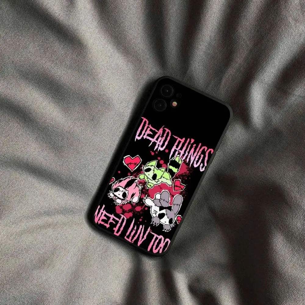 Love Black And Cute Emo Phone Case For IPhone 17/16/15/13/14 Pro Max/ 11Plus/X/Xr/Xs Max/12mini - view 4