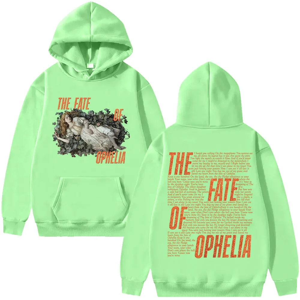 مصير أوفيليا كلمات هوديي TS حياة إستعراض ألبوم جرافيك ملابس النساء الرجال موضة ريترو الجمالية البلوز Y2K #5