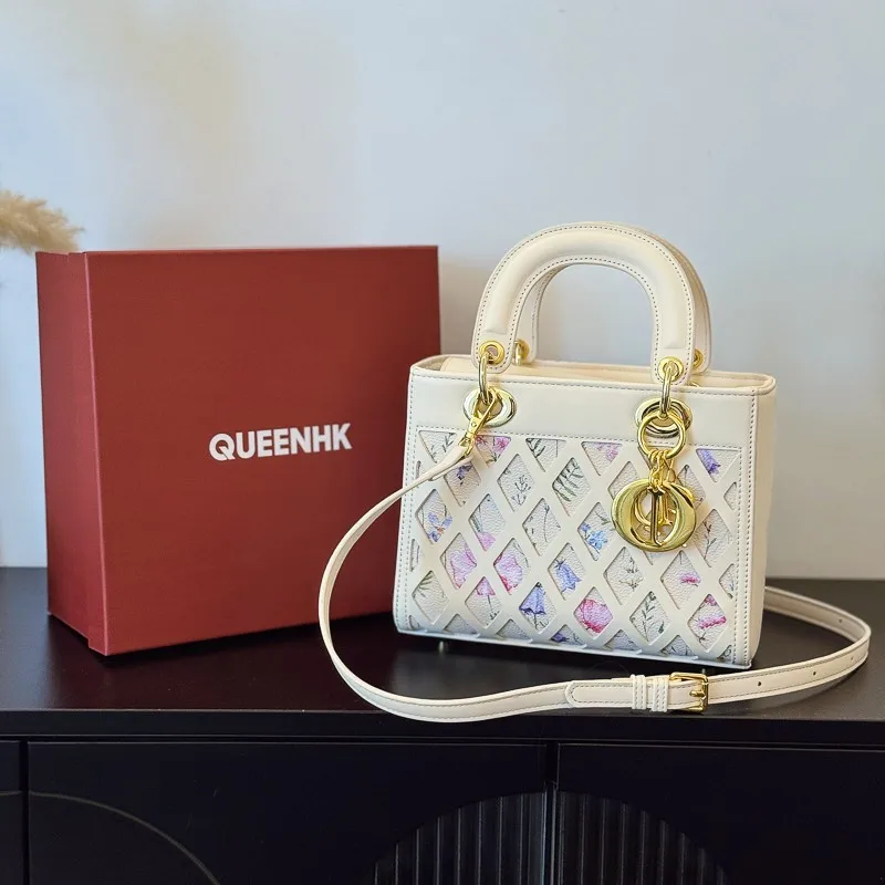 여성용 우아한 가죽 클러치 백 미니, 파리 디자이너에서 영감을 얻은, 문자 로고가 있는 심플한 빈티지, 세련된 레저 액세서리