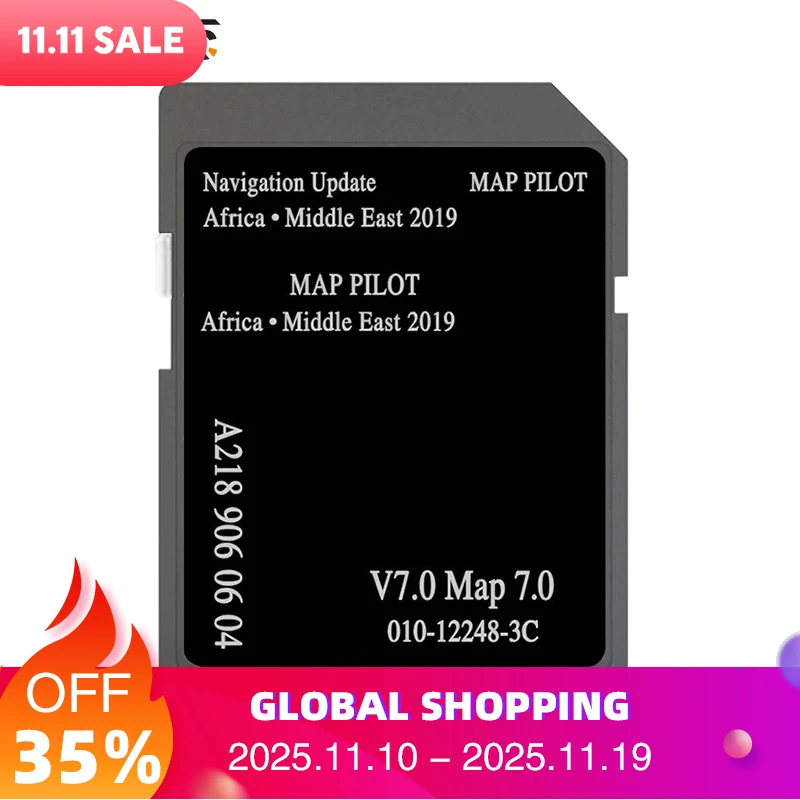 

Sat Nav Africa Middle East Maps 8GB SD Card 2019 for Mercedes A B-Class Car Navigation Garmin V7 SD Memory Card A2189060604 GPS