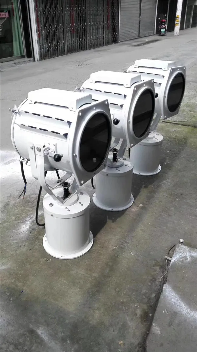 1000w Marine Ship 15nm Manual Adjustable Navigation Signal Searchlight