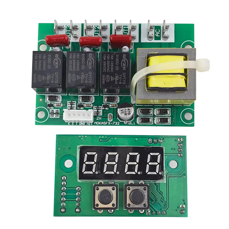 DMX Controlled CO2 Jet Machine Control Board Relay Switch Module Stage Effector Mother Board Acceserries