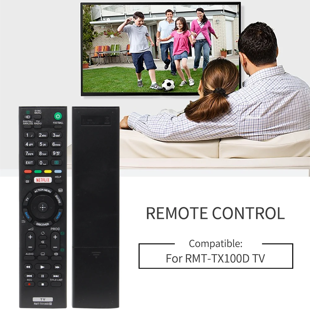 Smart Remote Control for Sony TV RMT-TX100D RMT-TX101J RMT-TX102U RMT-TX102D RMT-TX101D AK59-00166A KD-65X8507C KD-65X9305C