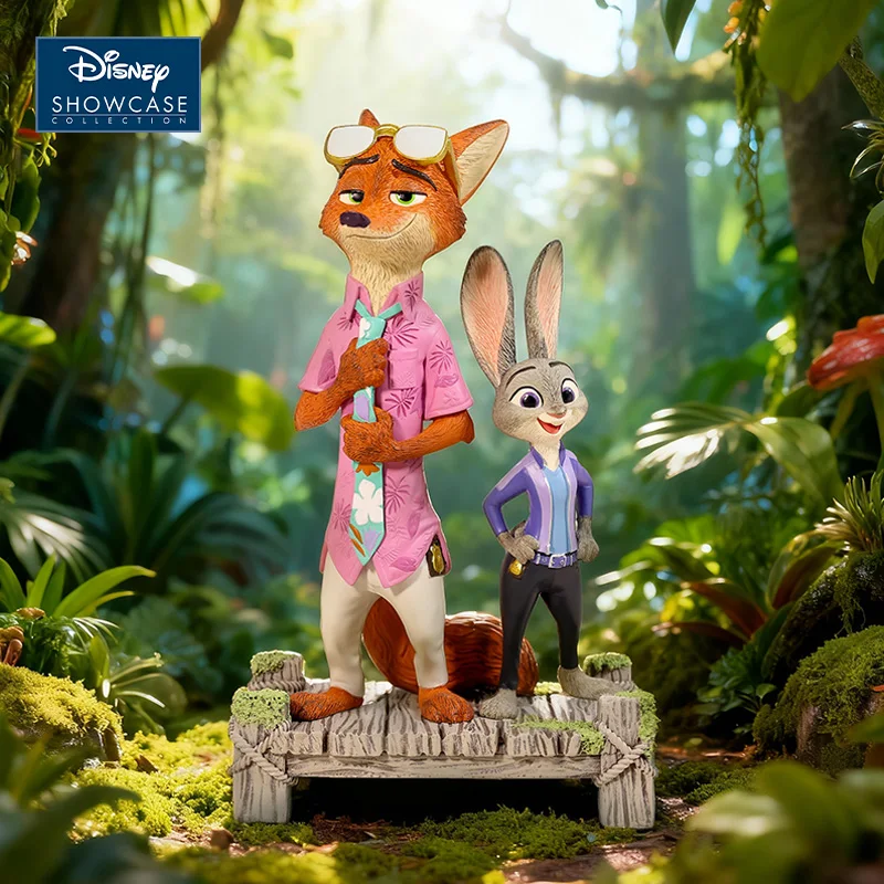 New Disney Zootopia 2 Figure Anime Judy Hopps And Nick Wilde