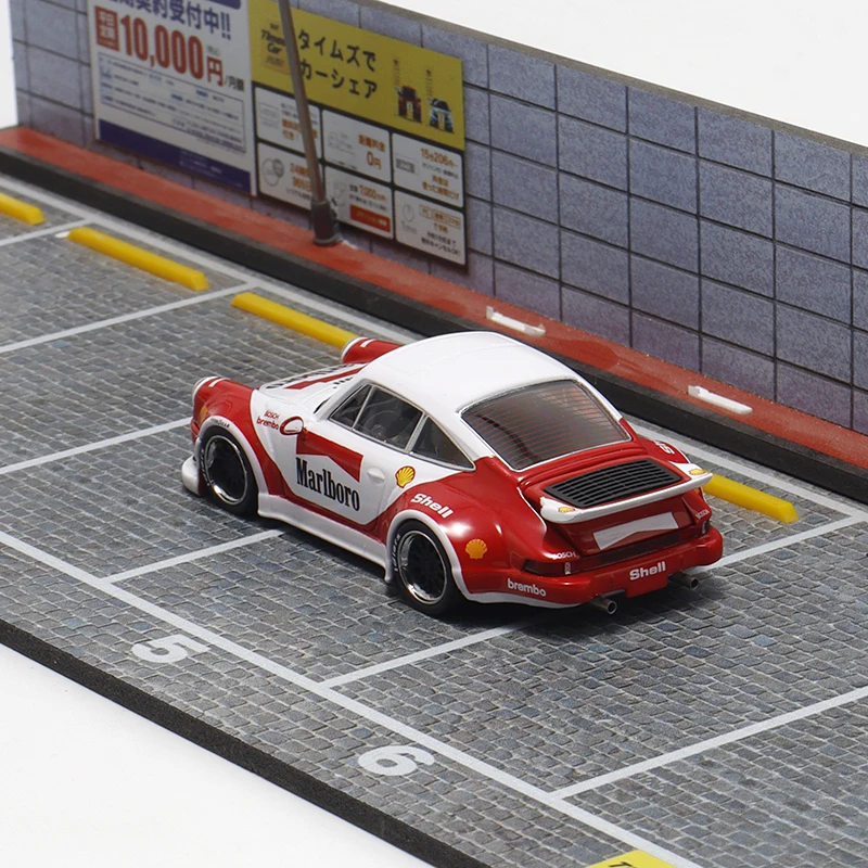MC 1/64 RWB 930 Model Kolekcjonerski Metalowy Model Samochodu Wykonany Odlewniowo Prezent na Boże Narodzenie dla Chłopca