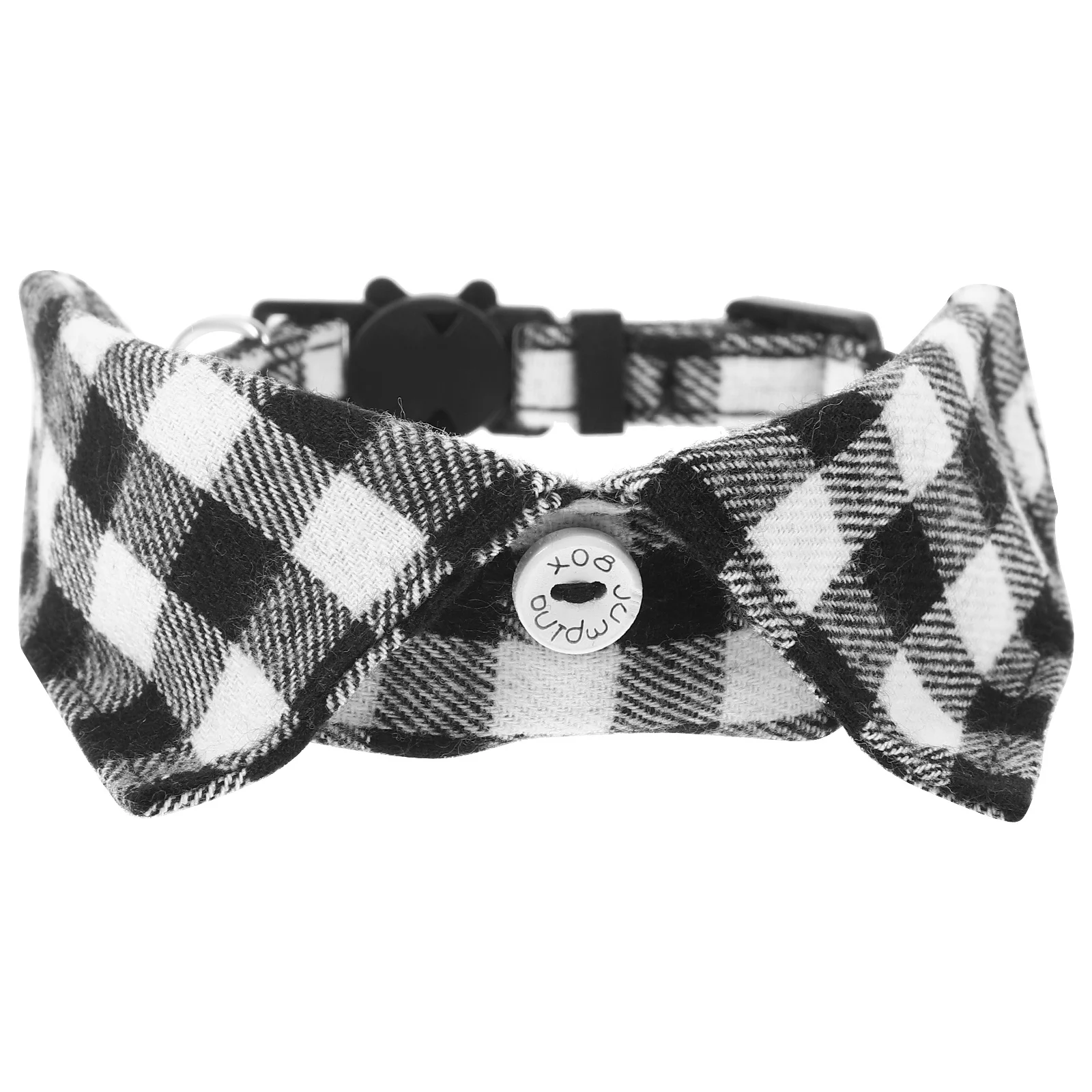 

Pet Bowtie Adjustable Plaid Cat Collar For Cats Skin-Friendly Fancy Kitten Neckwear Decorative Small Large Indoor Pet