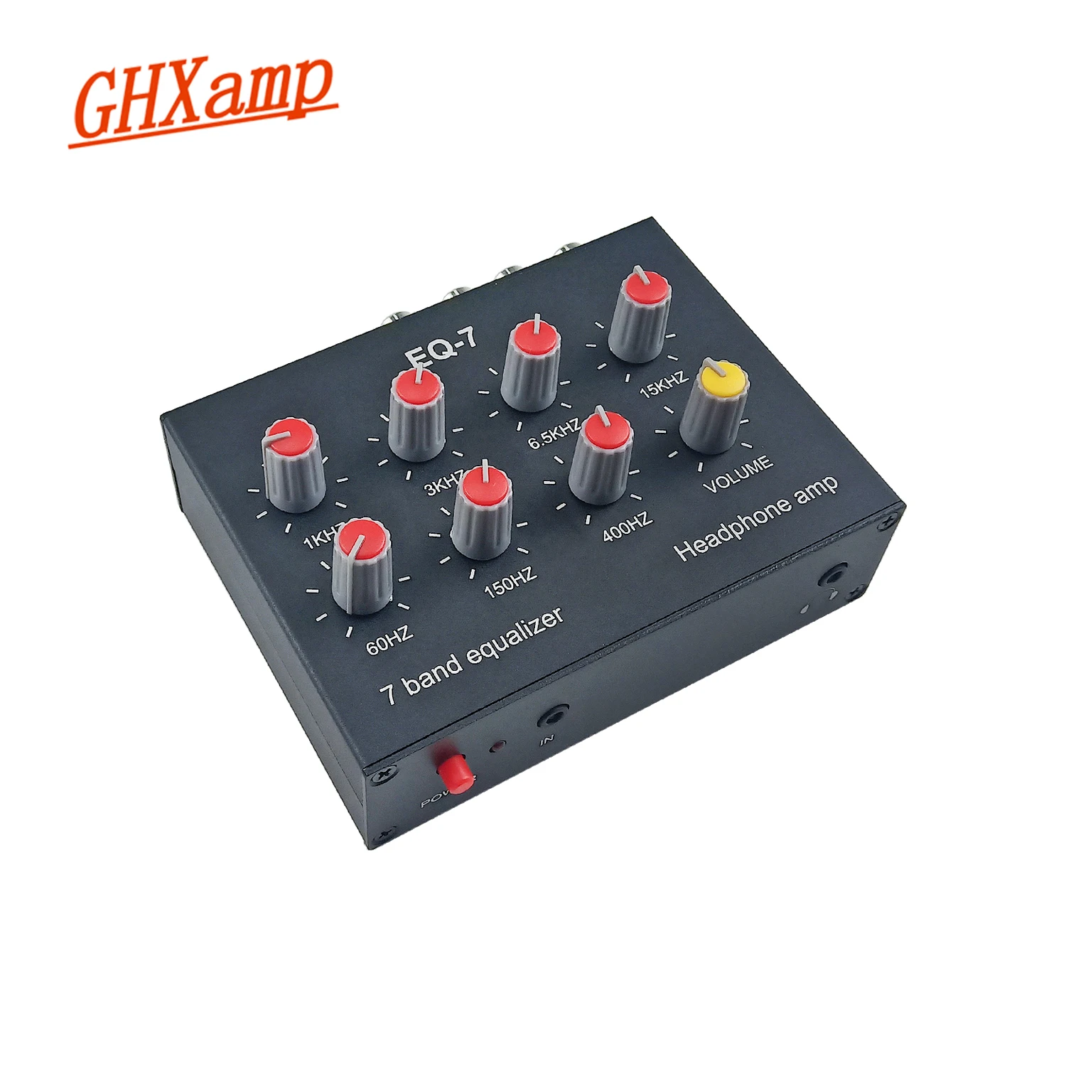 GHXAMP 7-segment Equalizer Tone Treble Mid Bass Adjust Mobile Computer Game Headset Ear Amplifier Audio Signal Preamplifier DIY