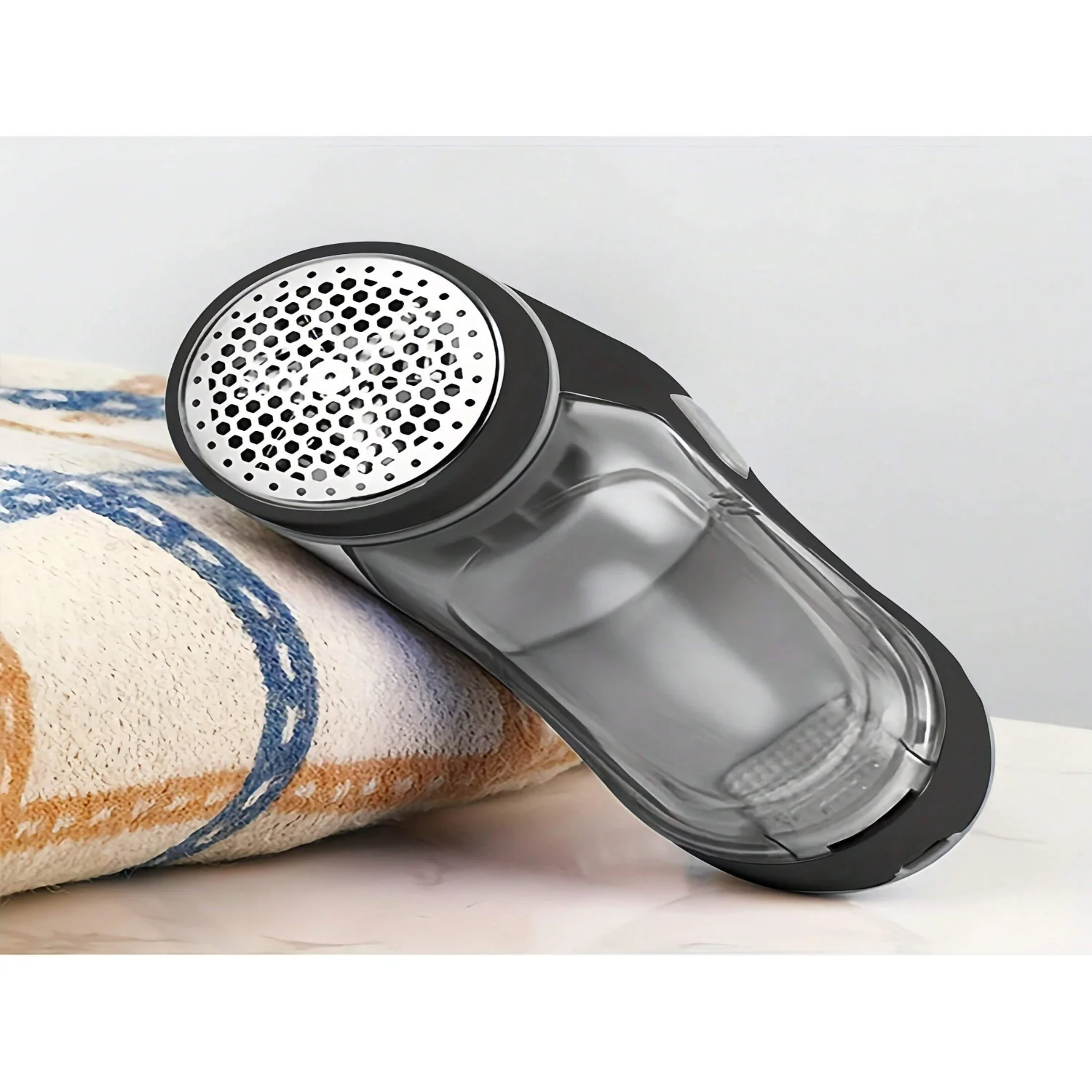 Afeitadora de tela para suéter, eliminador de pelusas, afeitadora de suéter recargable con cuchillas de 3 hojas de acero inoxidable, interruptor de protección de seguridad,