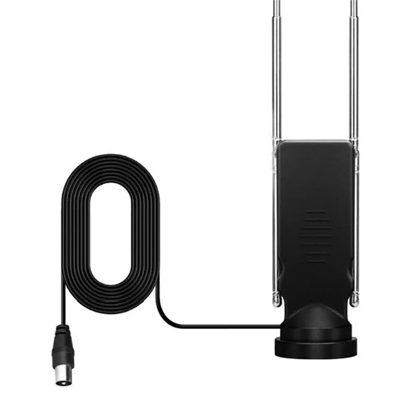 【Подерна предложения】 Модернизированная антенна из АБС-пластика повышает цифровое приема с помощью этой портативной внутренней/наружной антенны.