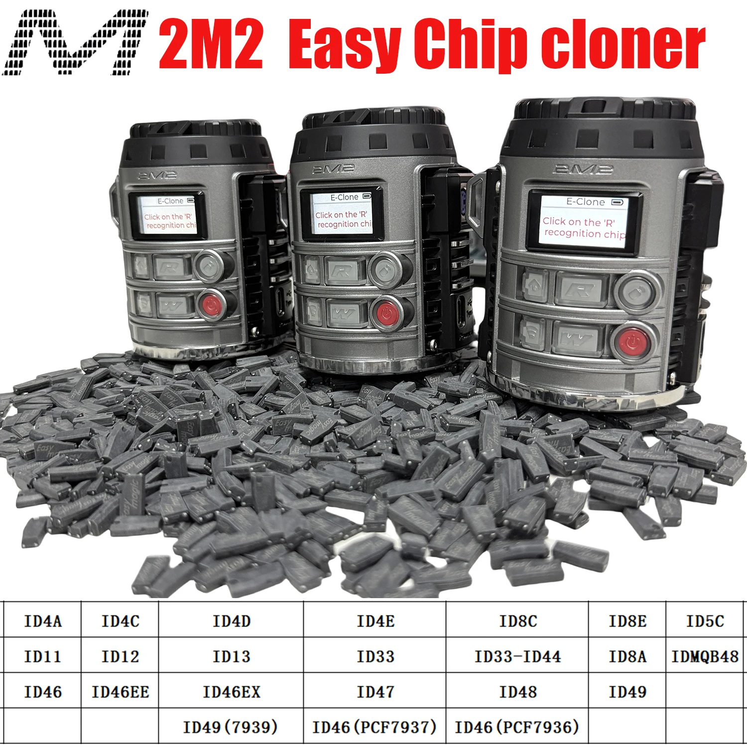 2M2 TANK Easy Clone Super Transponder can Clone Chip Generation Superchip Copying ID46 ID4D ID8A ID47 ID5C ID8E