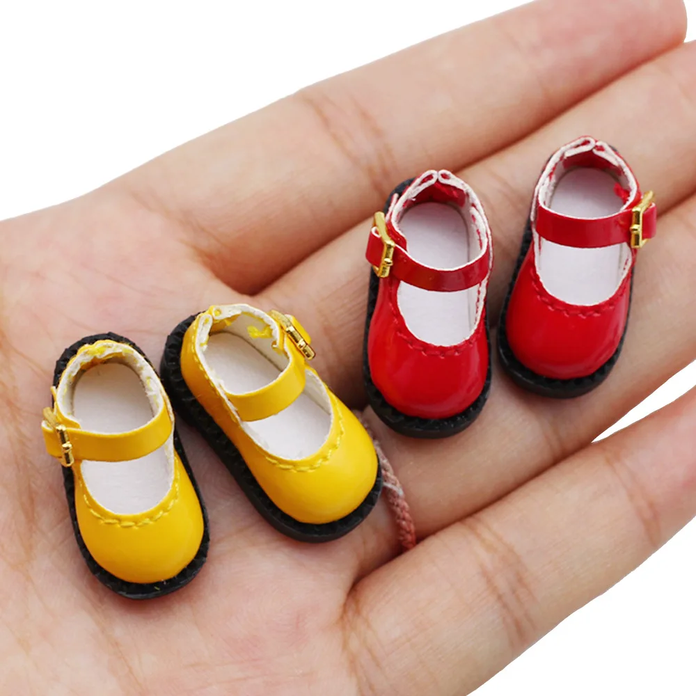 HOUZIWA OB11 Doll Shoes  PU For 1/12 BJD Dolls Accessories