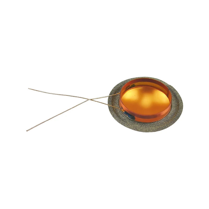 19.43mm 19.5Core Tweeter Speaker Voice Coil Gold Titanium Sound Film 8ohm stessa direzione 2 pezzi
