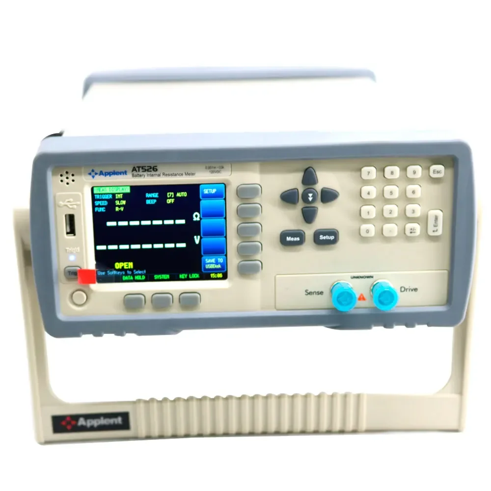 

2026 AT526 Digital Battery Analyzer Meter Battery Ohm Tester Battery Internal Resistance Tester