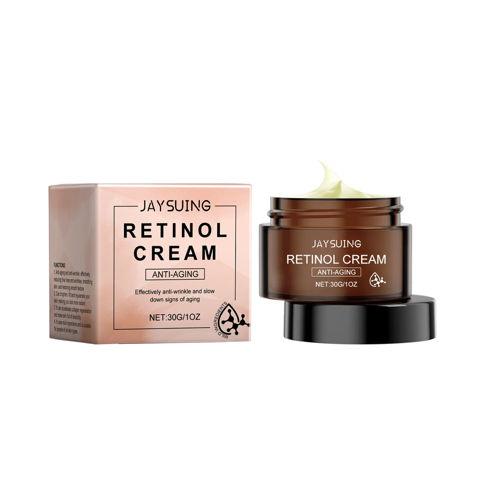 Best Price Jaysuing Retinol Moisturizing Anti-Wrinkle Cream Moisturizes Brightens and Hydrates with Retinol Arbutin