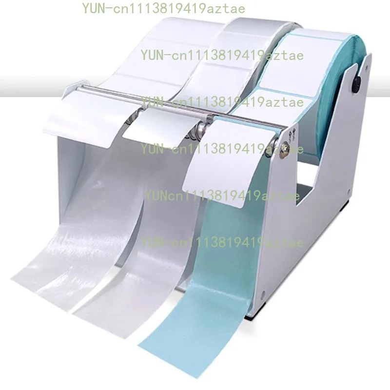 Manual Universal Barcode Label Distributor Separator 10‑120mm Tag Thermal Sensitive Sticker Peeling Processing Tool