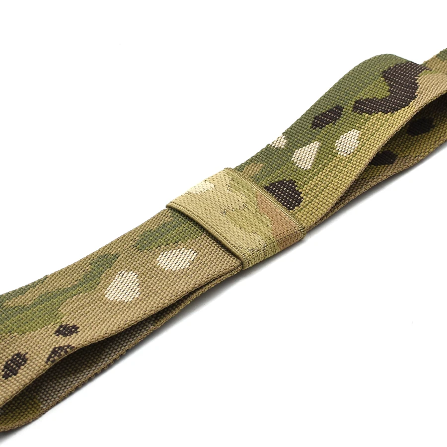 Tactical Elastic Belt Webbing Tie Tape 25/38/50MM Fixed Buckle High Elasticity for Outdoor Sports Camping Military Training