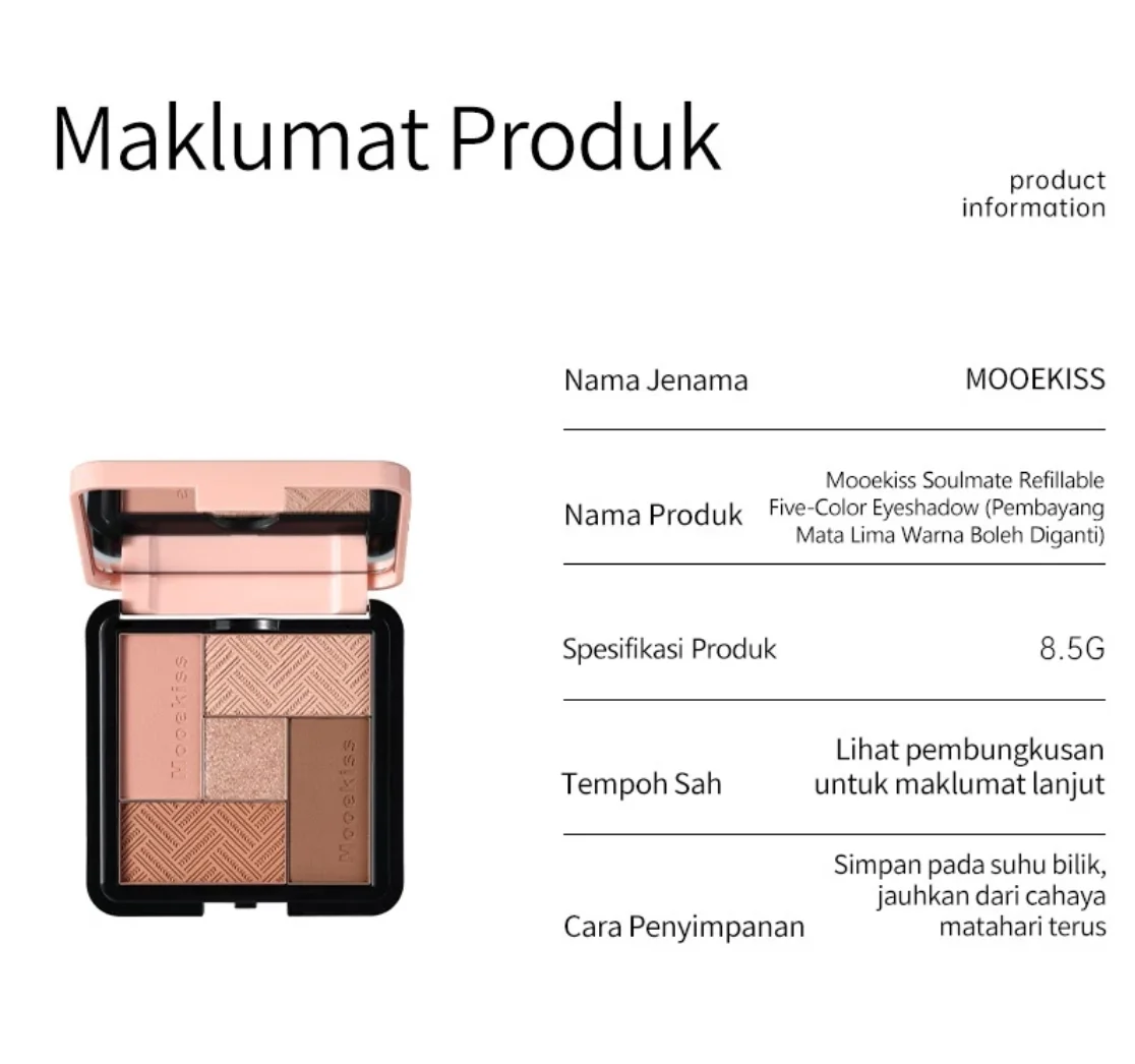 Mooekiss アイシャドウ パレット 複数色 1 パレット多目的 8.5 グラムメイクアップ化粧品