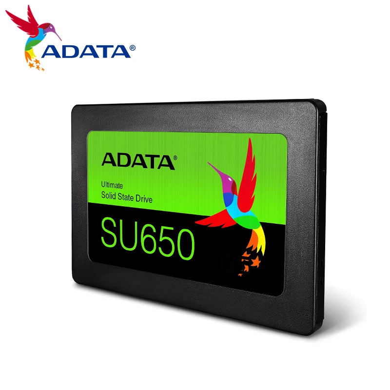 Imagem -04 - Adata Ultimate Su650 3d Nand Ssd 2.5 Sataiii Unidade de Estado Sólido 256gb 512gb Disco Rígido Interno Disco Rígido Original para Computador