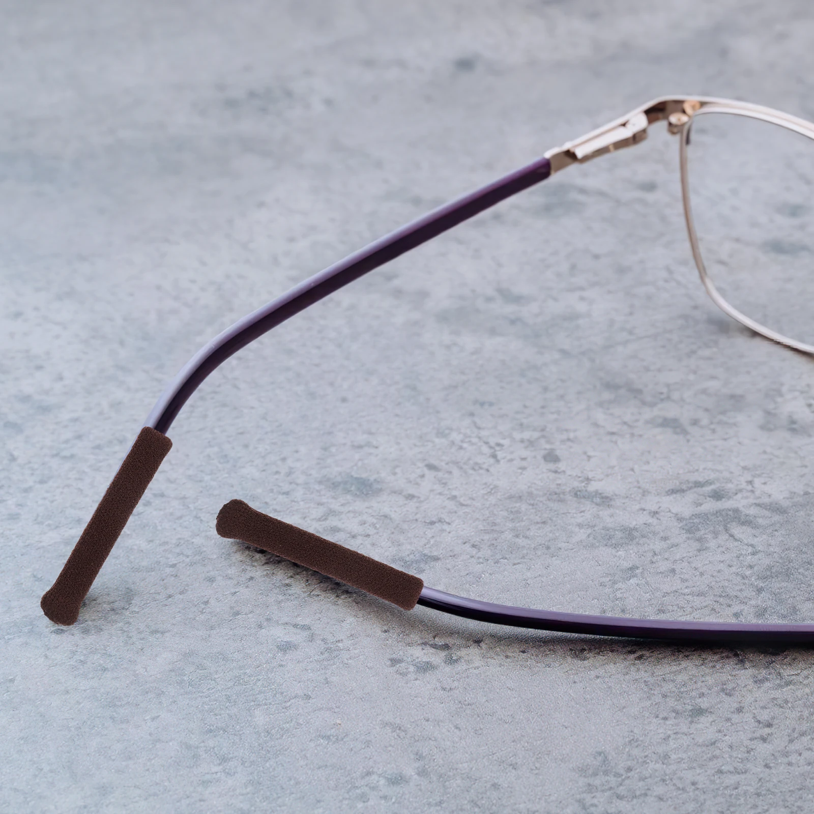 4 Pasang Pegangan Telinga Kacamata Penutup Kuil Rajutan Tempat Kacamata Anti Selip Aman Ringan Bantalan Olahraga Penahan Harian Portabel