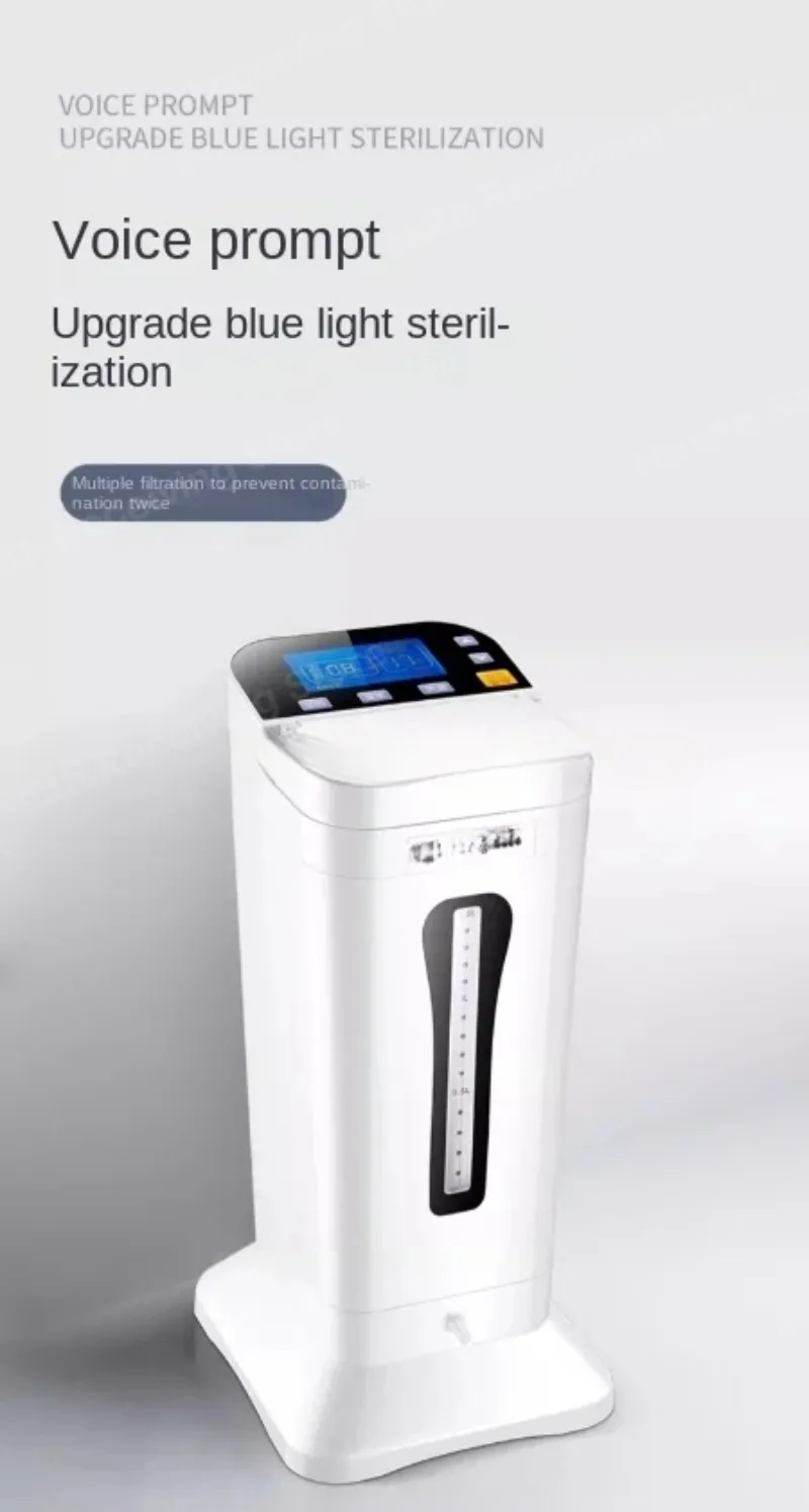 آلة تنظيف السموم للري القولوني سعة 2 لتر، جهاز العلاج المائي للقولون المحمول