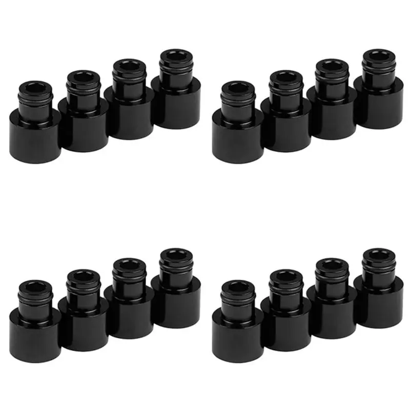 Leading-4X Fuel Injector Adapters Hat Fuel Nozzle Spacers Extenders Car Top Cap Accessories For B16 B18 D16Z D16Y