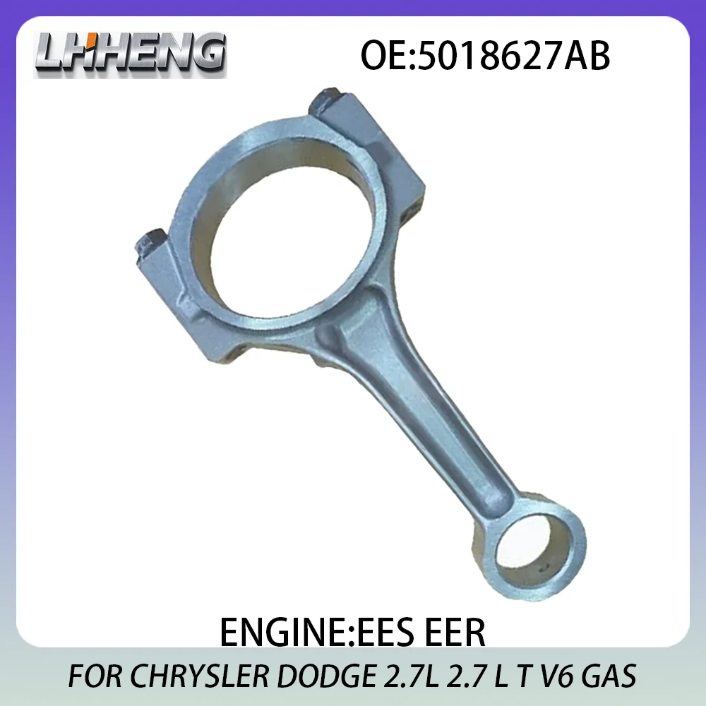 

ENGINE Connecting Con Rod New For CHRYSLER 300C CONCORDE DODGE AVENGER CHAREPID 2.7L 2.7 L T V6 GAS 97-12 EES EER 5018627AB