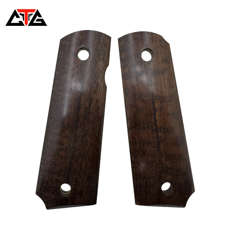 

CTG 1911 Full Size Grips High Quality Solid Wood with Snakeskin Grain