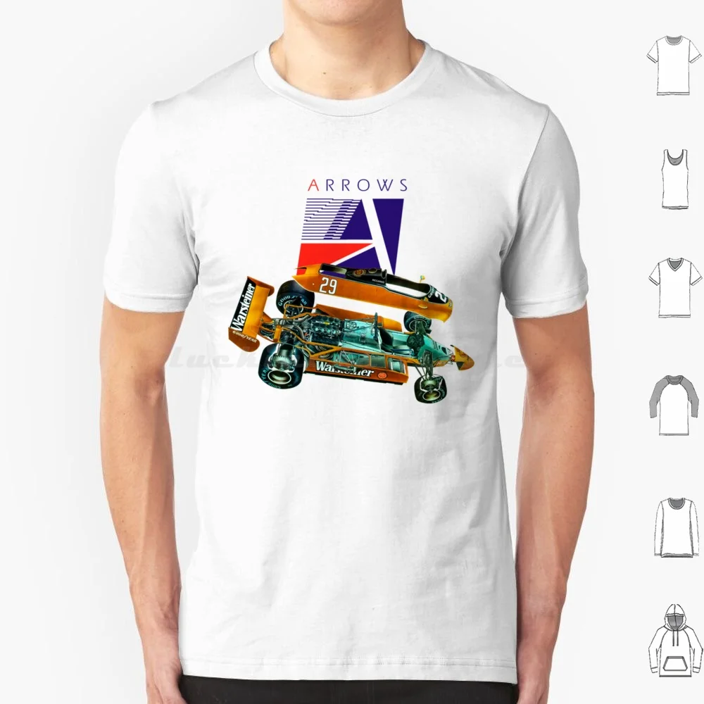 British Grand Prix Race Car Footwork Arrows With V8 Engine. Cutaway Automotive Art T Shirt Big Size 100% Cotton Canadian