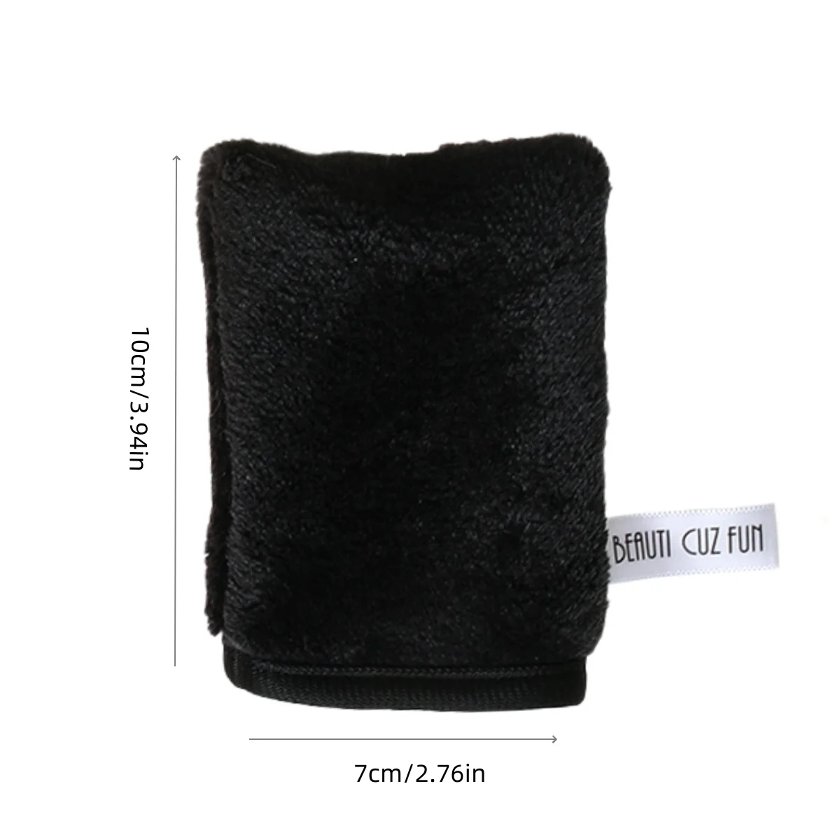 7개 플란넬 메이크업 리무버 장갑 얼굴 클렌징 글러브