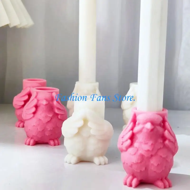 Silicone Holder Molds Concrete Caste Forms for Tapers and Tealights