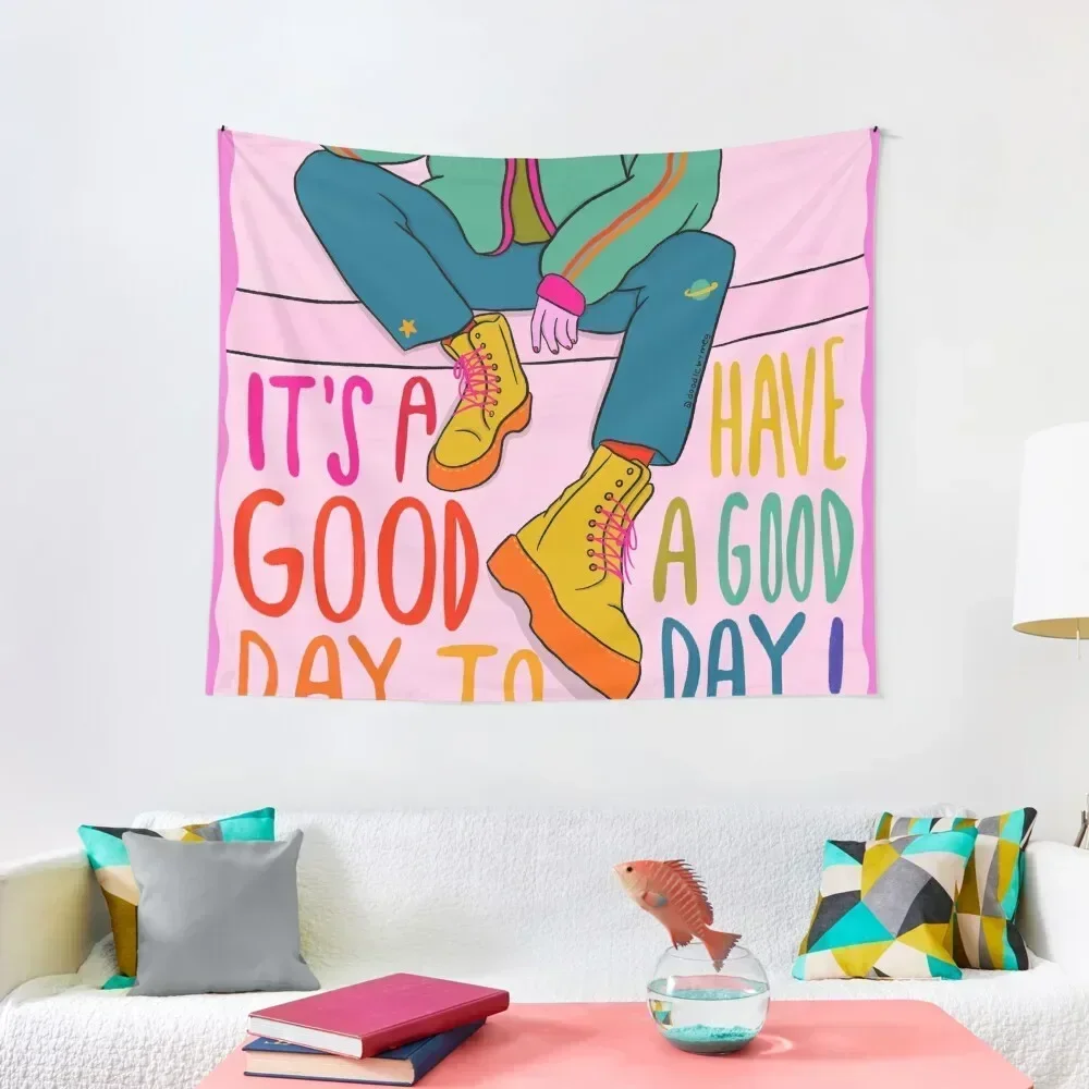 

Good Day Tapestry Aesthetic Home Decor Room Decorations Aesthetics Wall Deco Bathroom Decor Tapestry