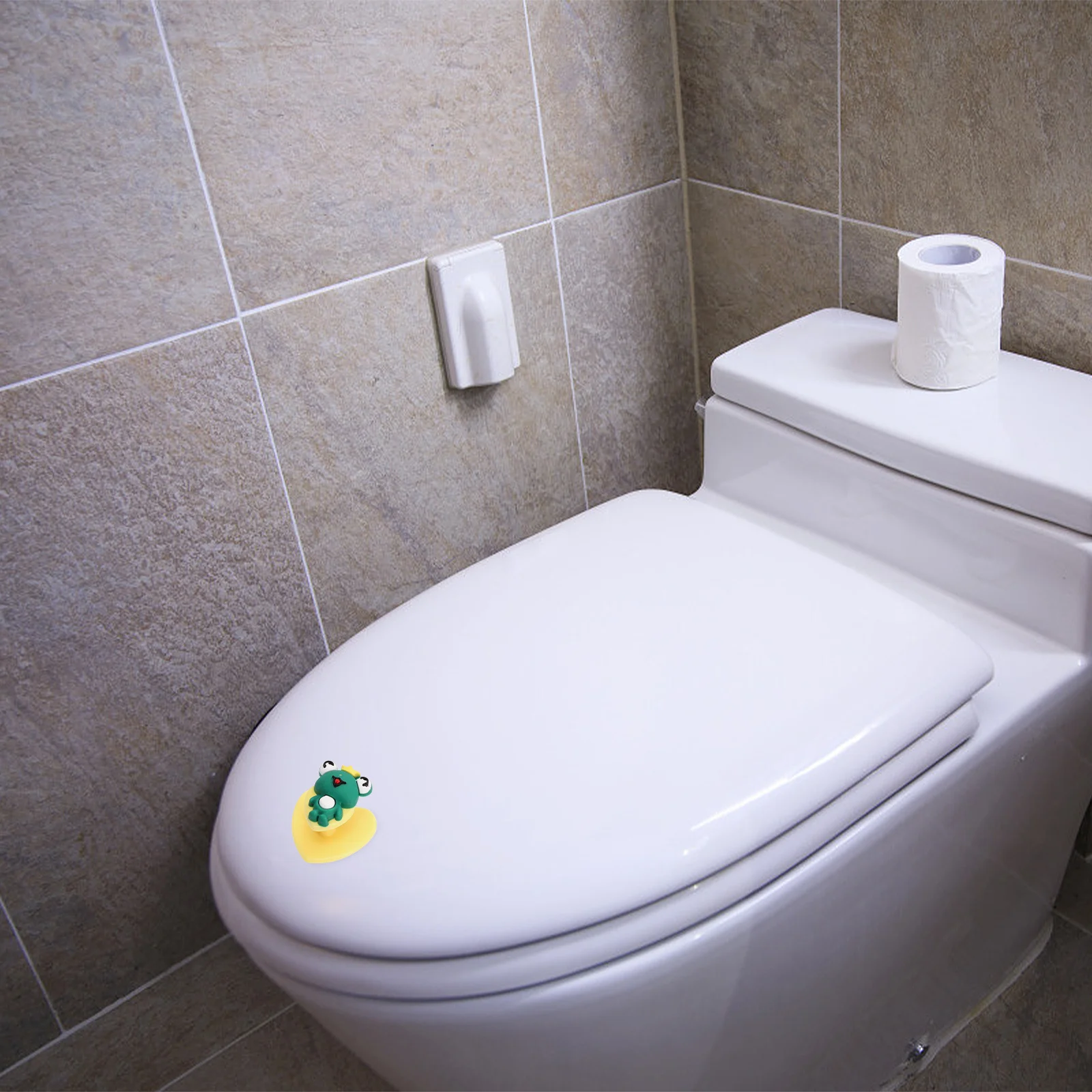 

5Pcs Cartoon Toilet Cover Handles Multifunction Furniture Handle Wear-Resistant Simple Design for Various Occasions