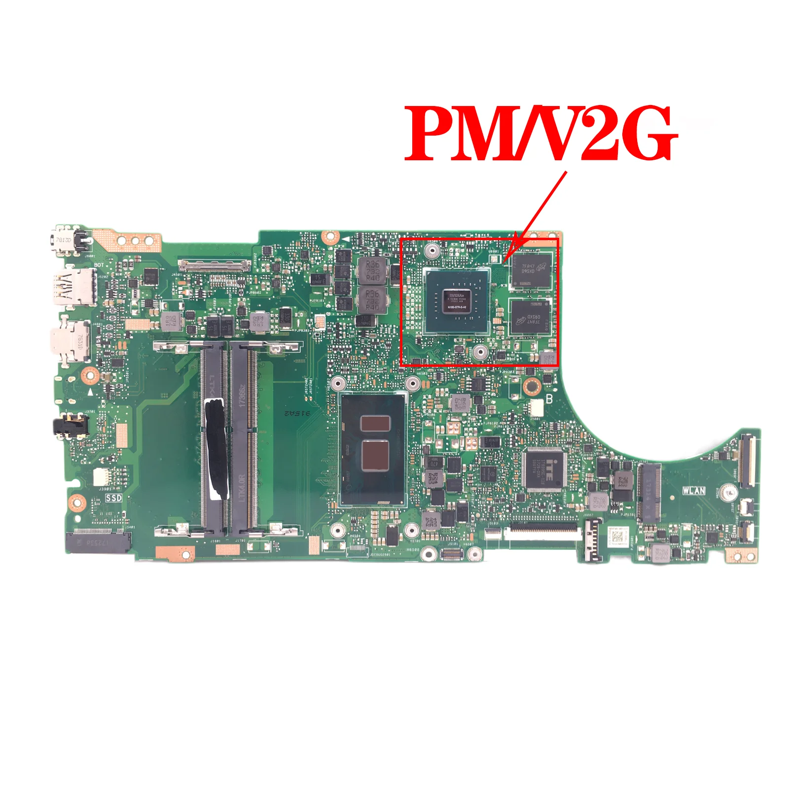 X510UQ Mainboard Vivobook 15 X510 X510UN X510UA X510UNR X510UF F510U VM510UA X510UR S510UN S5100U Laptop Motherboard I3 I5 I7