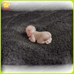 Realistic Newborn Baby 3D Silicone Soap Plaster Clay Mould  2 Parts Mold