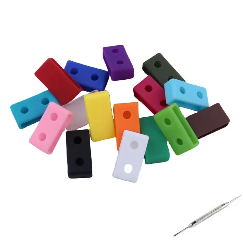 Watch accessories compatible with CASIO Series Resin watch bezel 18 20 22mm  watch strap cyclic silicone replacement bezel