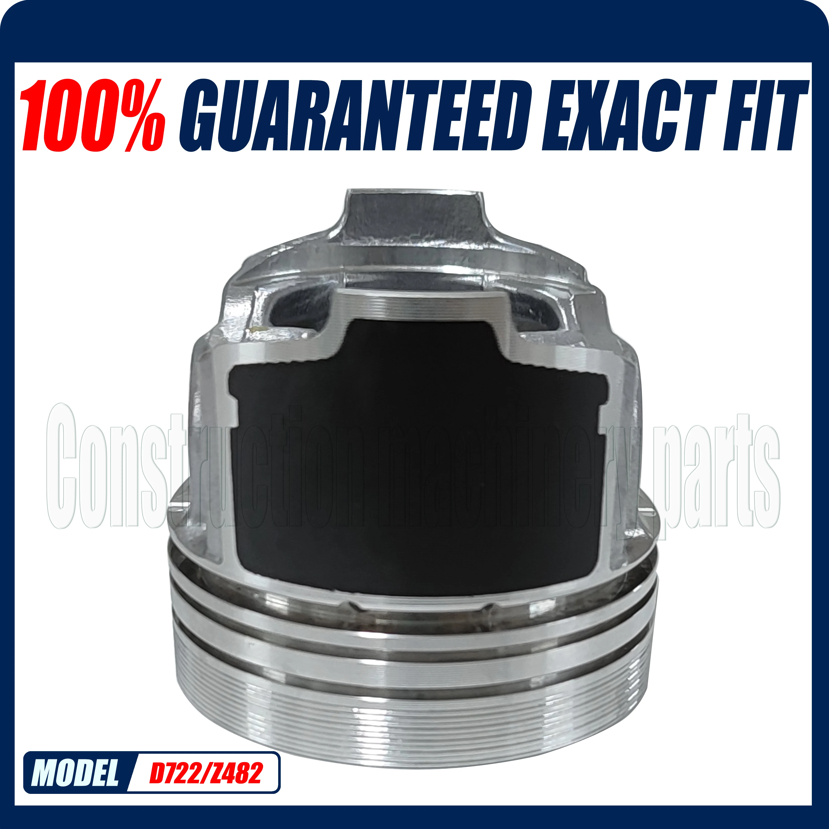 Imagem -05 - Pistão 67 mm para Kubota D722 Z482 Motor Diesel 1685121110 Jogo do Pistão